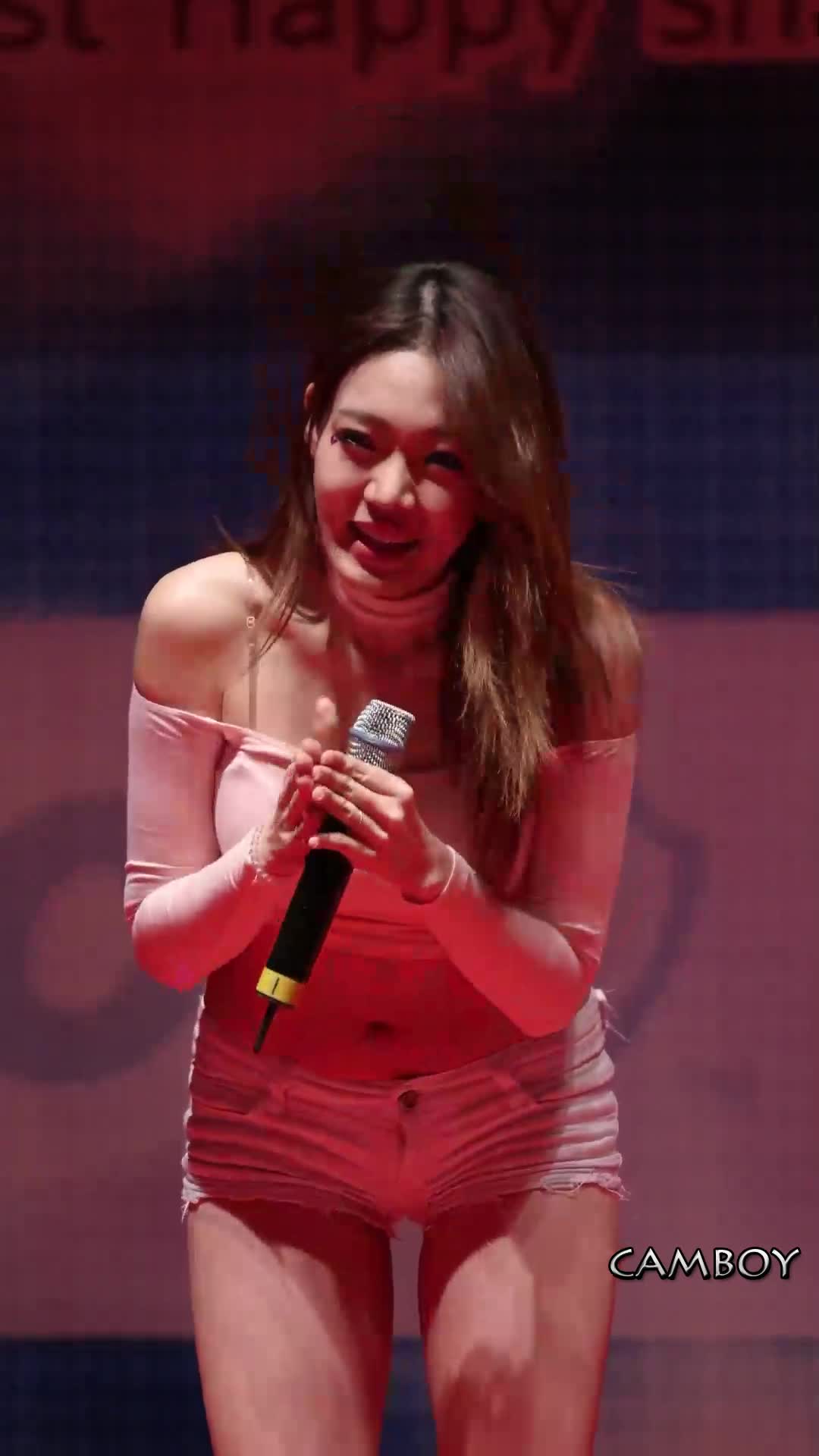 151024 밤비노 Bambino 은솔 - 인터뷰 섹시댄스 @곤지암 직캠fancam by camboy
